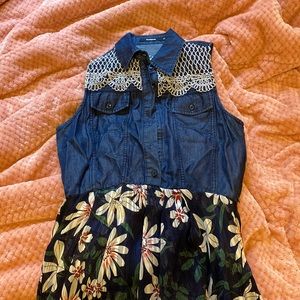 Desigual midi jean dress